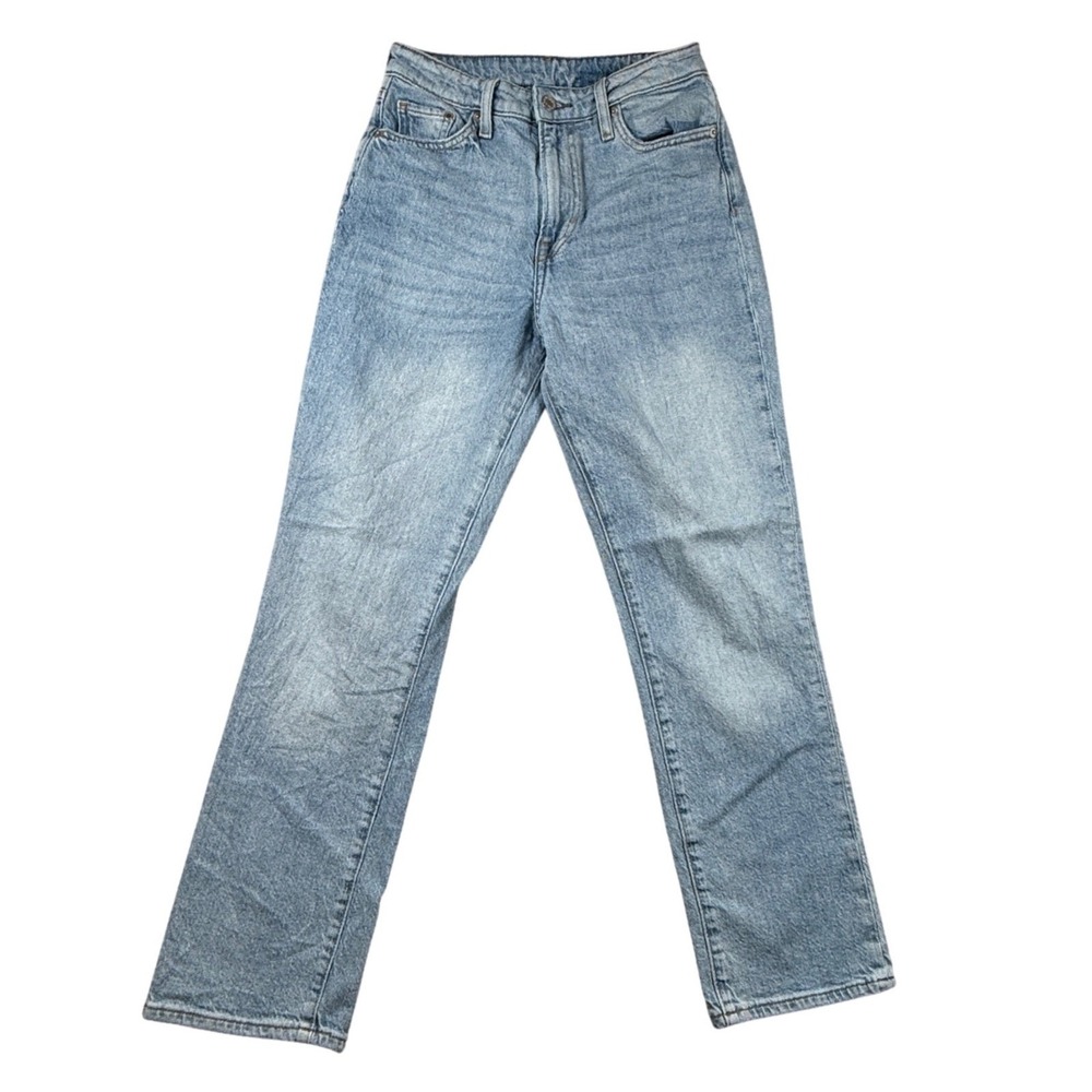 H&M &Denim Vintage Mom Jean Ultra High Waist Ankle Blue Light Wash Womens Size 4
